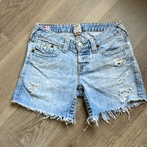 True Religion Jean Shorts